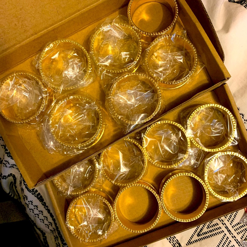 Gold Napkin Holder